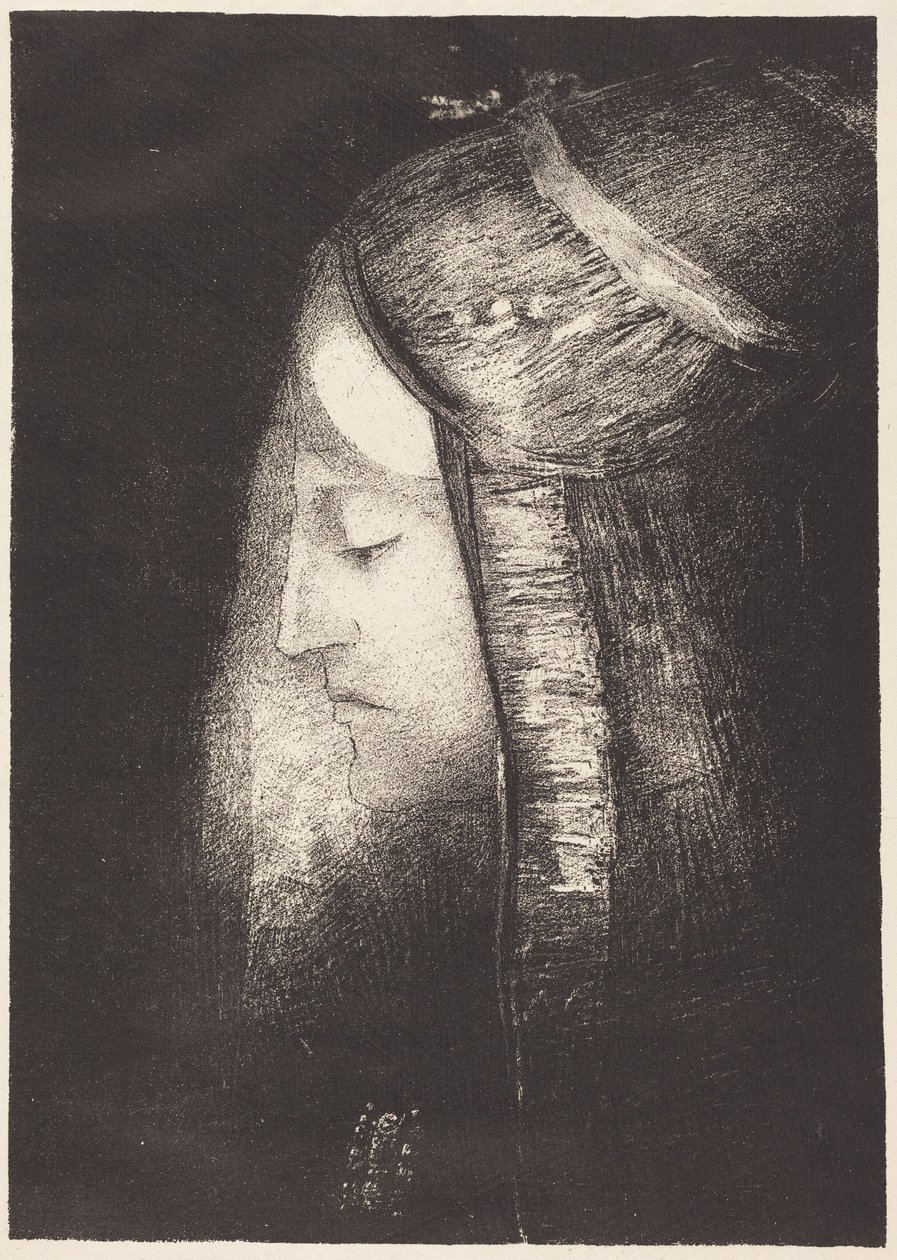 Profilo di luce (Profile of light) da Odilon Redon
