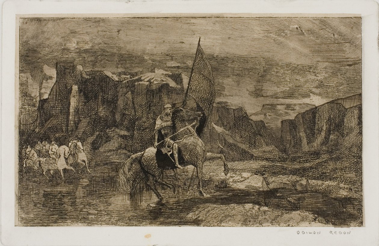 Portabandiera da Odilon Redon