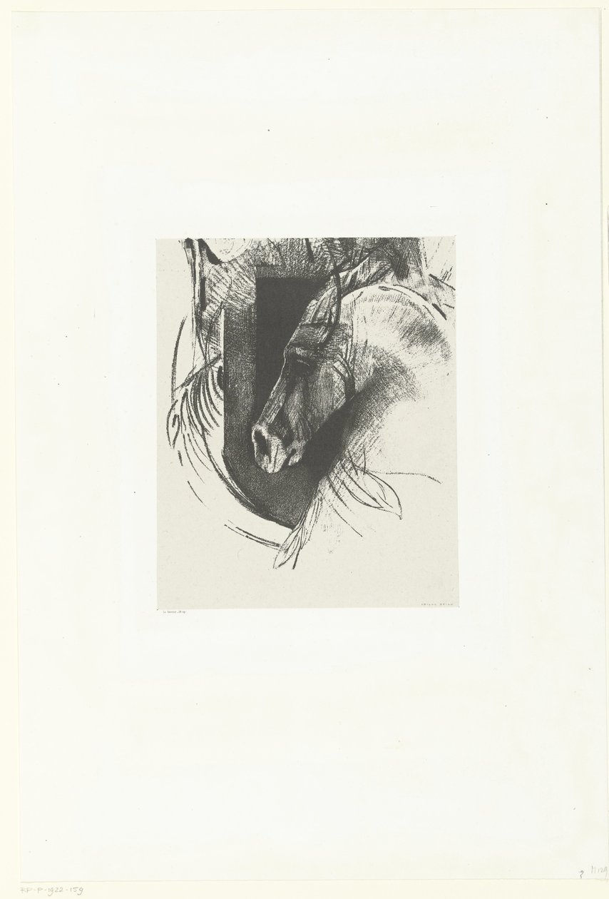 Cavallo da battaglia da Odilon Redon