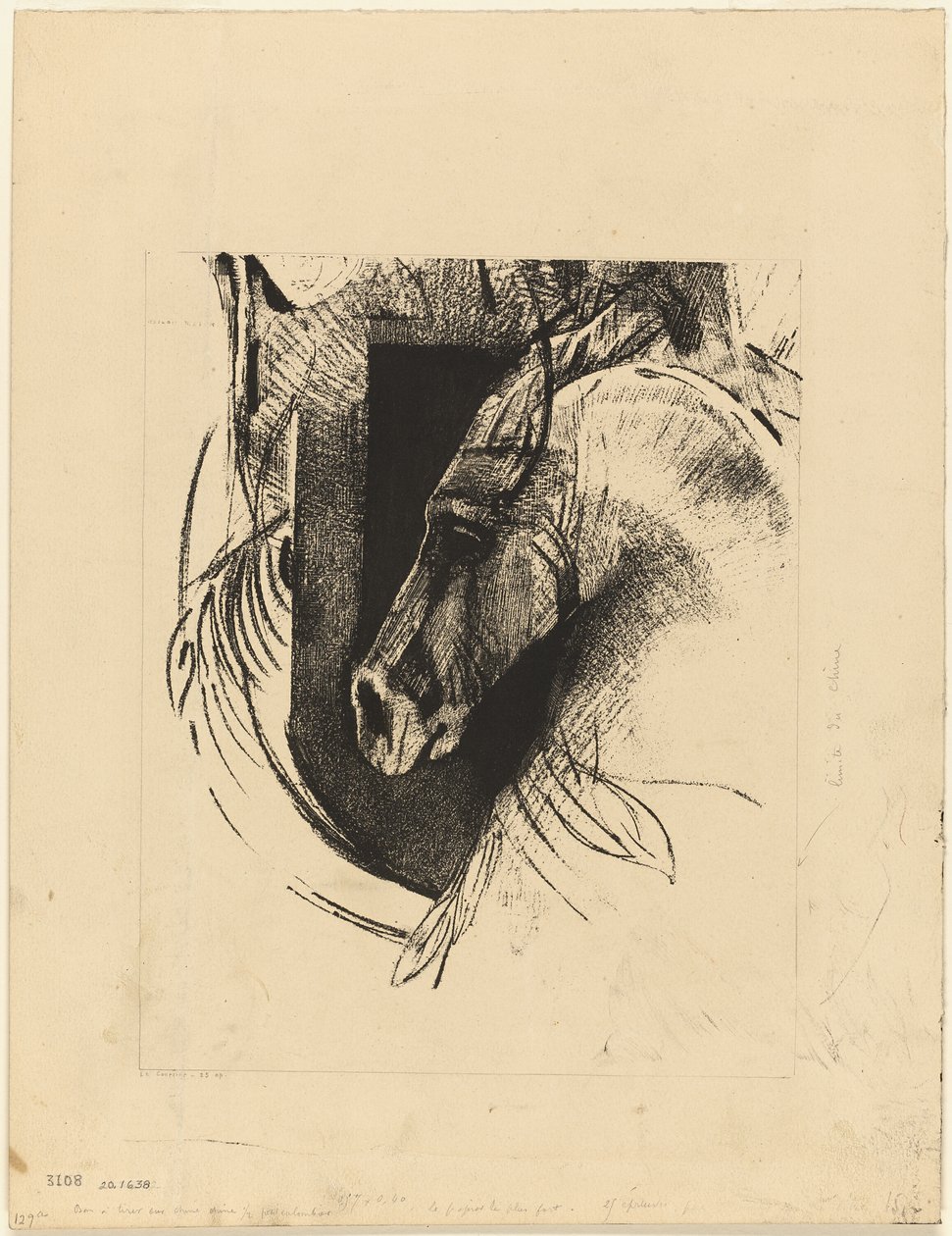 Il cavaliere da Odilon Redon