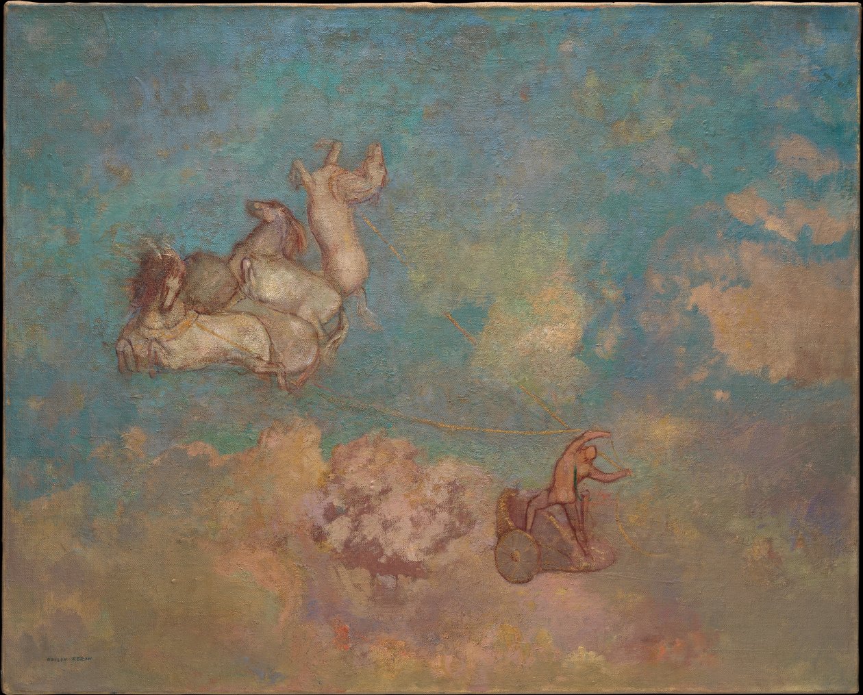 Der Wagen des Apollo da Odilon Redon