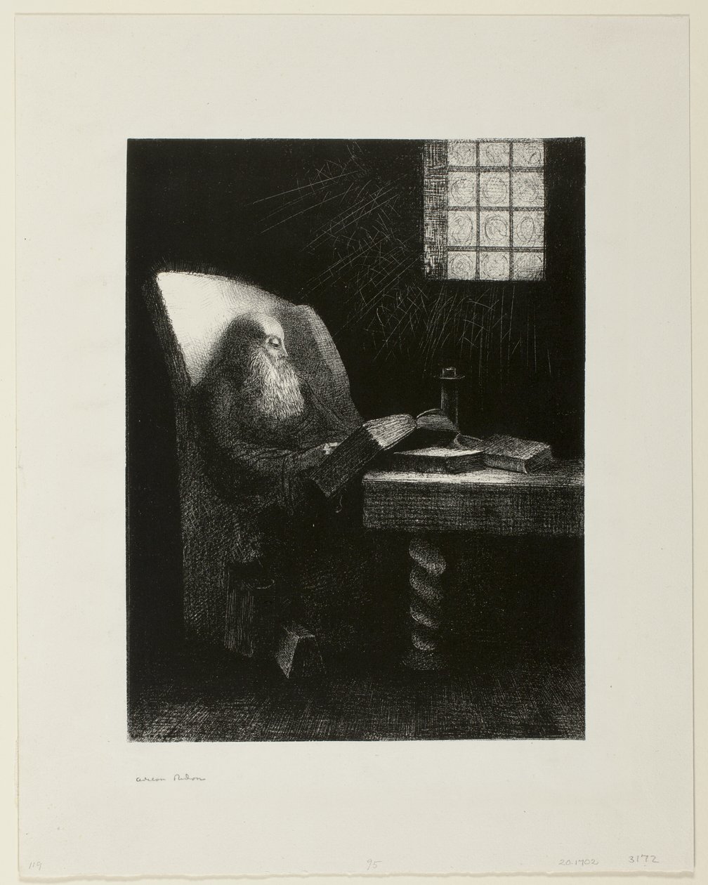 Il Lettore da Odilon Redon