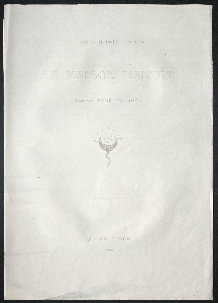 Tavola del Titolo da Odilon Redon