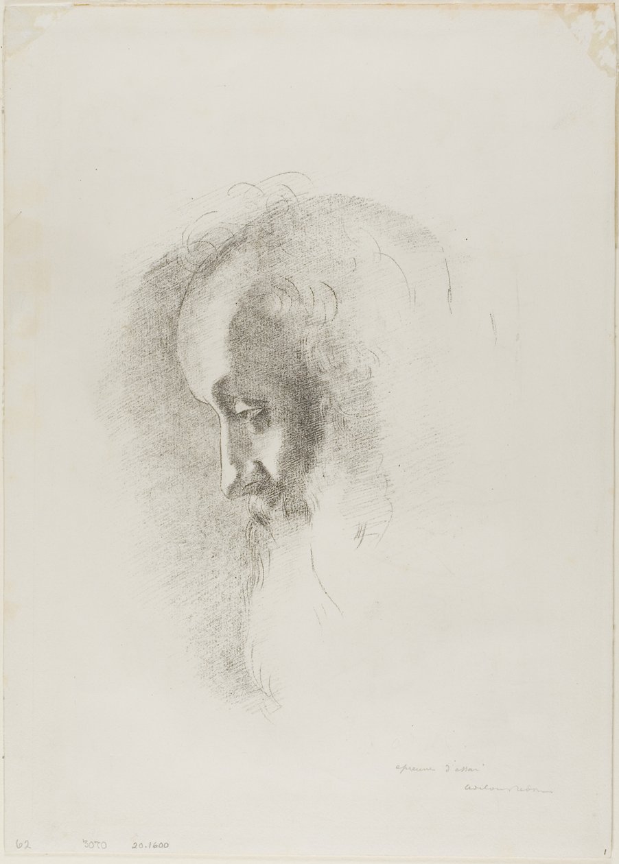 Alla vecchiaia, dalla Notte da Odilon Redon