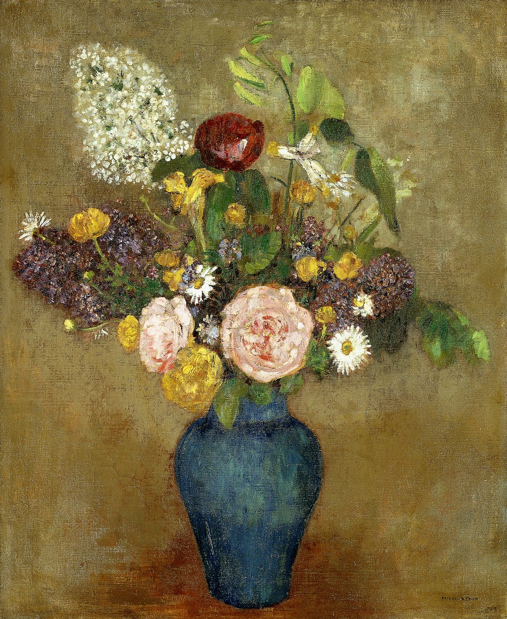 Vaso di fiori da Odilon Redon