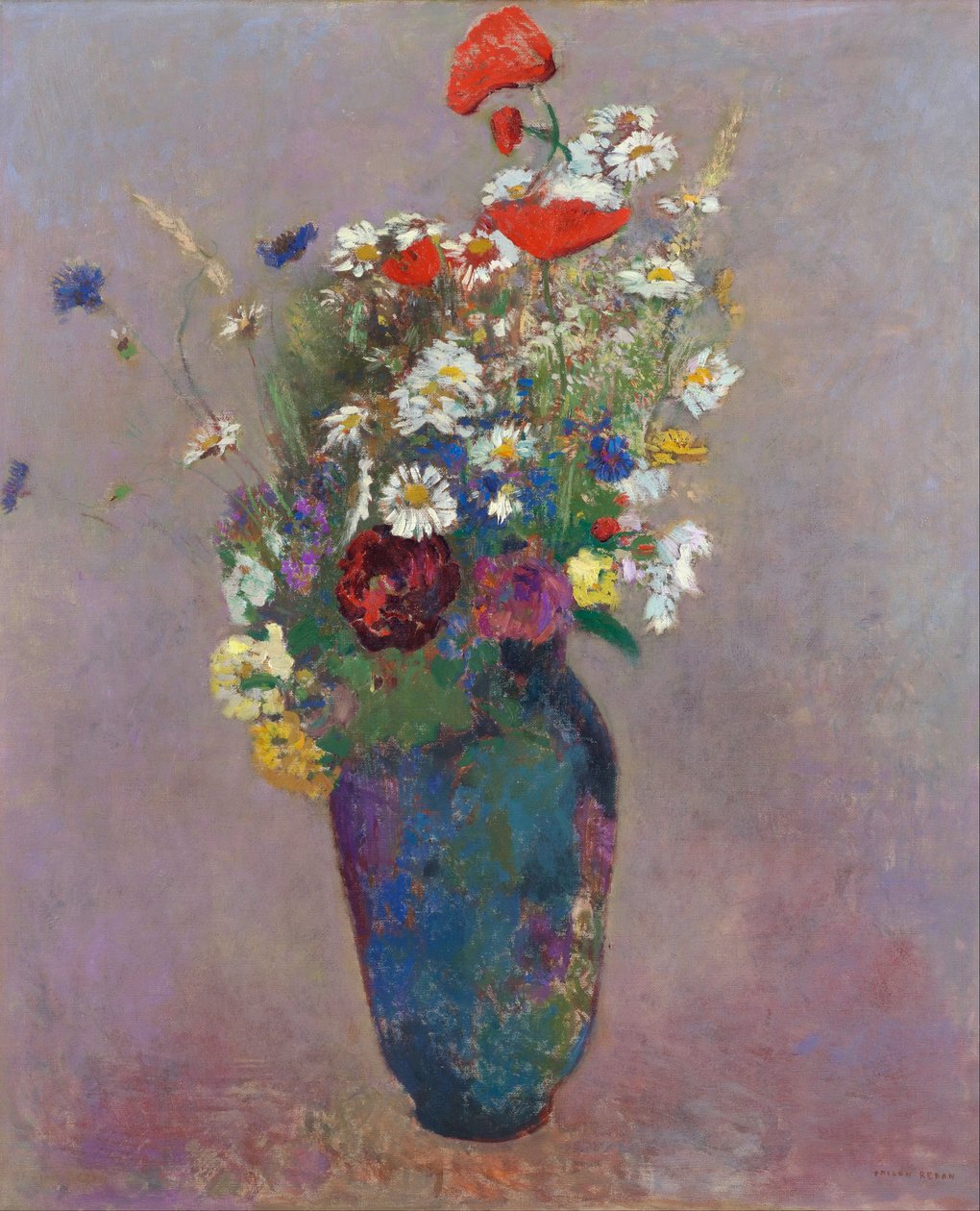 Visione: vaso di fiori da Odilon Redon