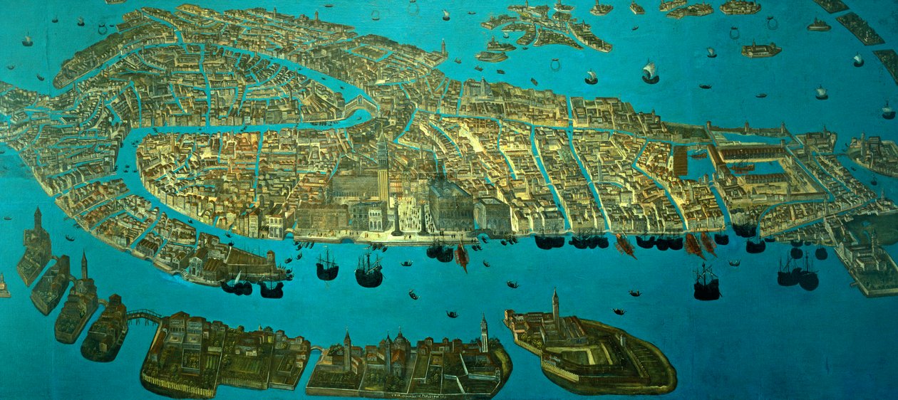 Piano di Venezia da Odoardo Fialetti