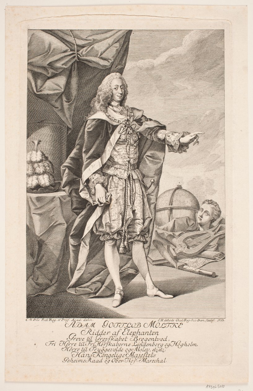 Adam Gottlob Moltke da Odvardt Helmoldt de Lode