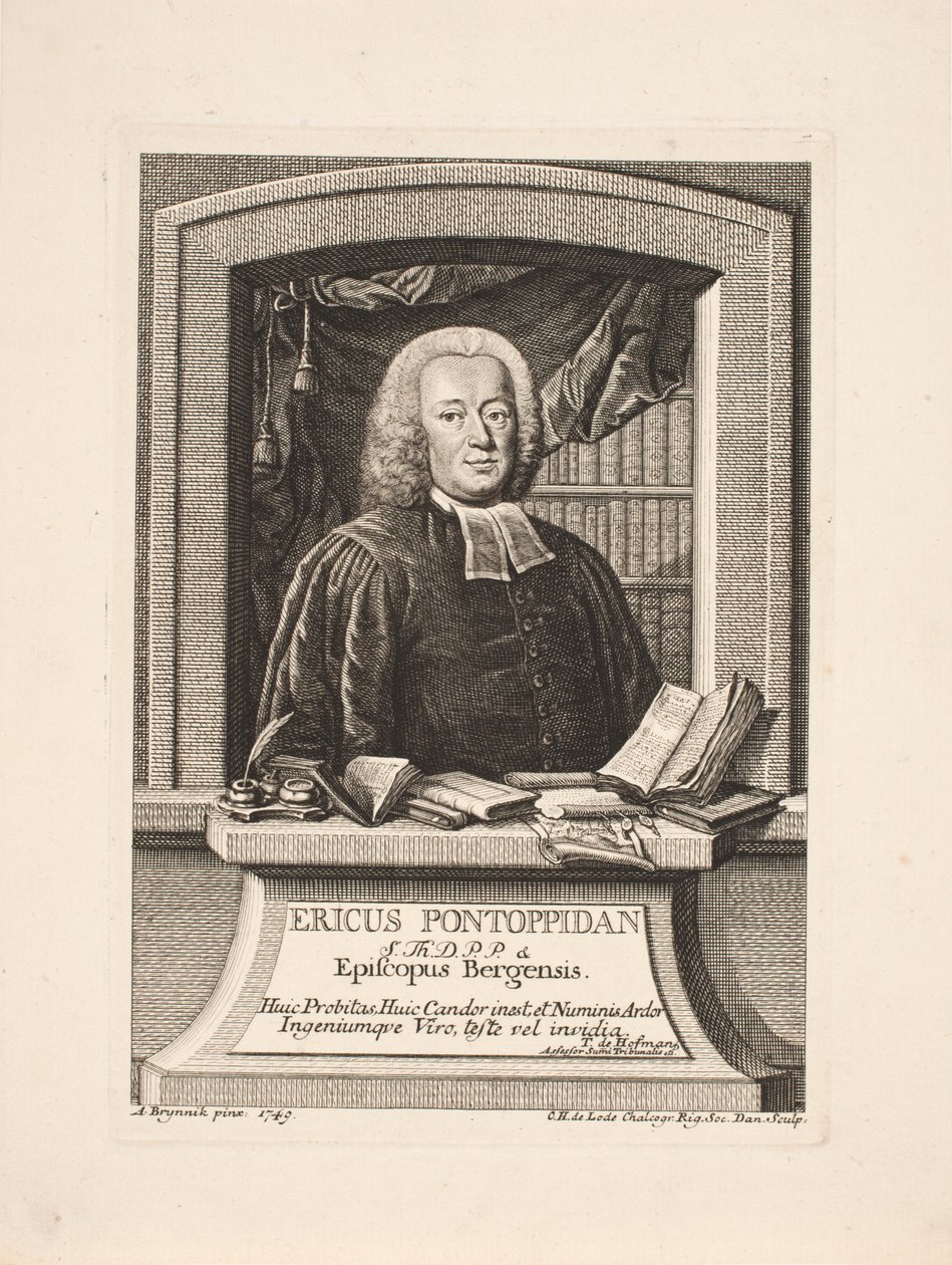 Erik Pontoppidan (il giovane) Vescovo da Odvardt Helmoldt de Lode