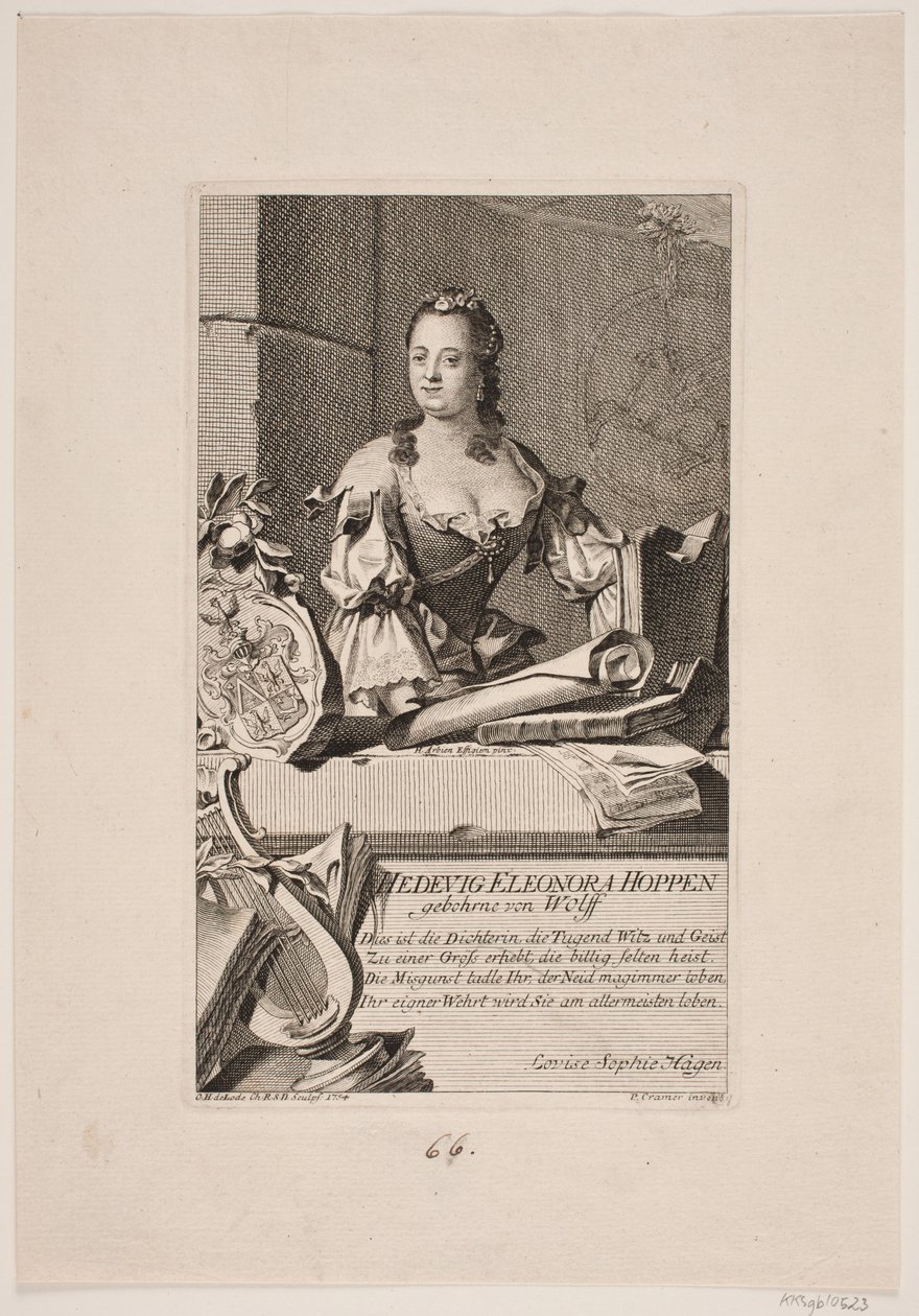 Hedvig Eleonora Hoppe da Odvardt Helmoldt de Lode