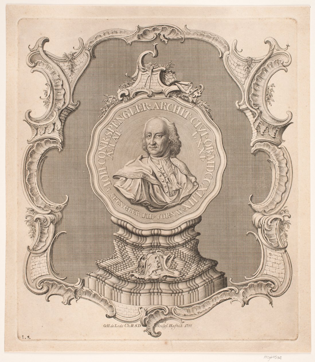 Johan Conrad Spengler da Odvardt Helmoldt de Lode