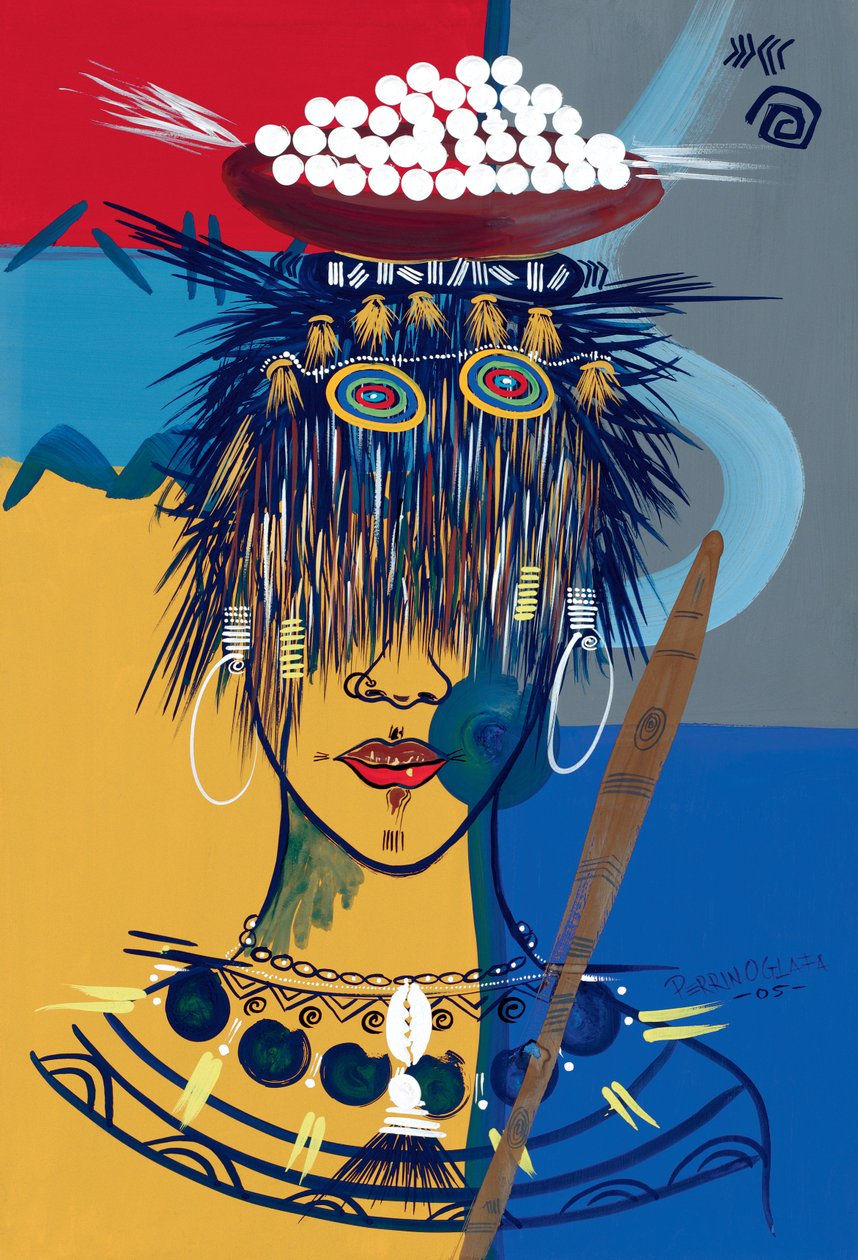 Bellezza Africana 3, 2005 da Oglafa Ebitari Perrin