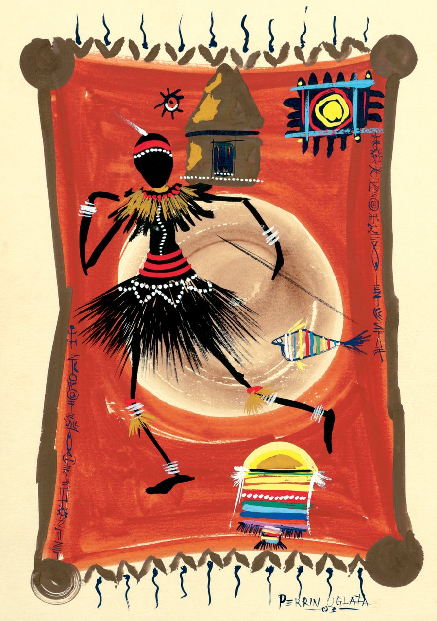 La Danza del Blocco 3, 2003 da Oglafa Ebitari Perrin