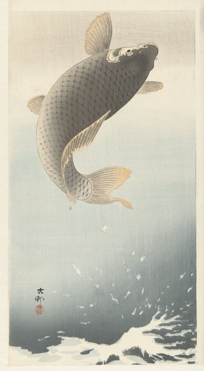 Carpa da Ohara Koson