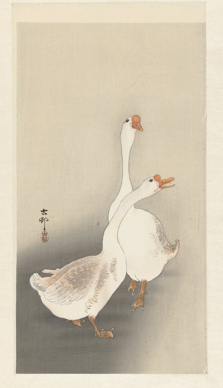 Due oche da Ohara Koson