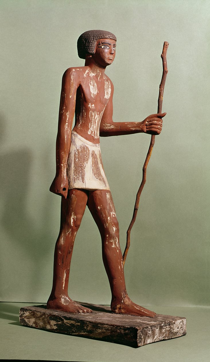 Modello di un funzionario da Old Kingdom Egyptian