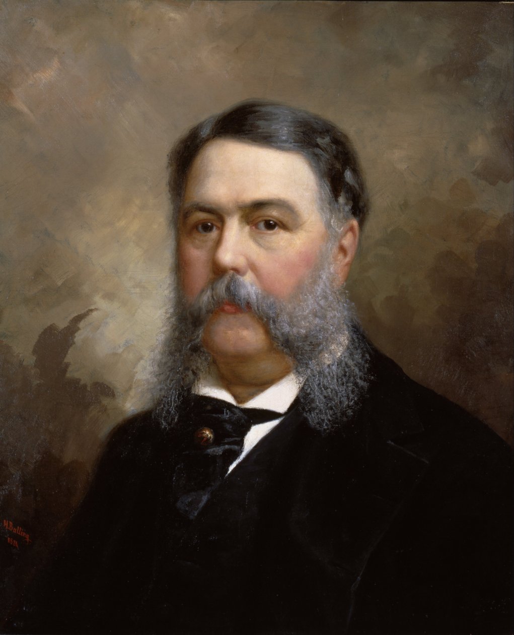 Chester A. Arthur da Ole Peter Hansen Balling