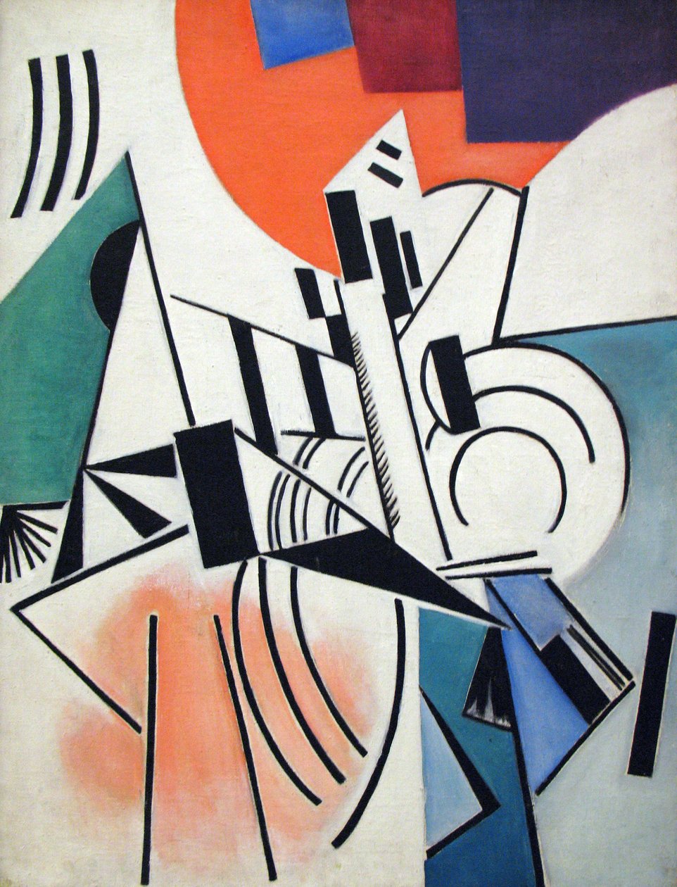 Composizione non oggettiva Suprematismo da Olga Rozanova