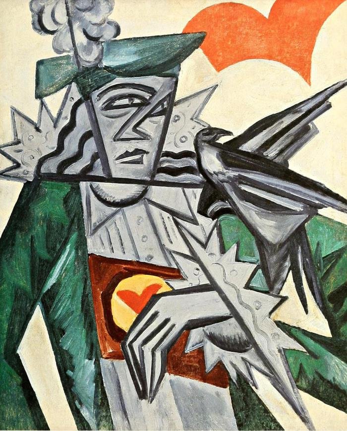 Fante di cuori da Olga Rozanova