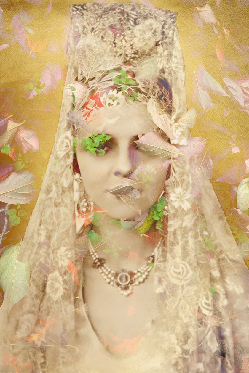 Mona Maris, 2025 (tecnica mista digitale) da Olivia Gozzano