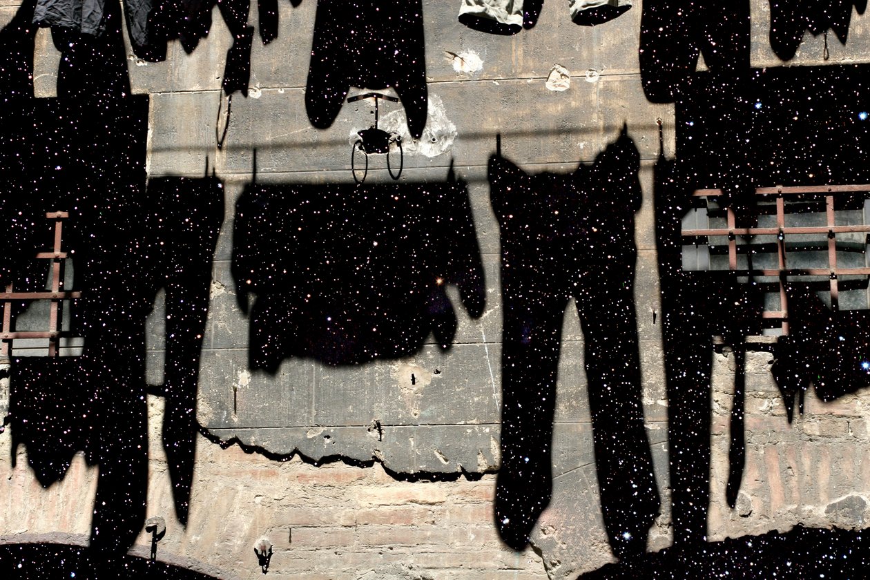 Pantaloni toscani, 2005 (Digital mixed media) da Olivia Gozzano