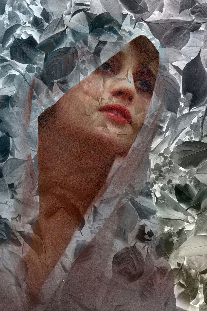 Vera Kholodnaya, 2023 (tecnica mista digitale) da Olivia Gozzano