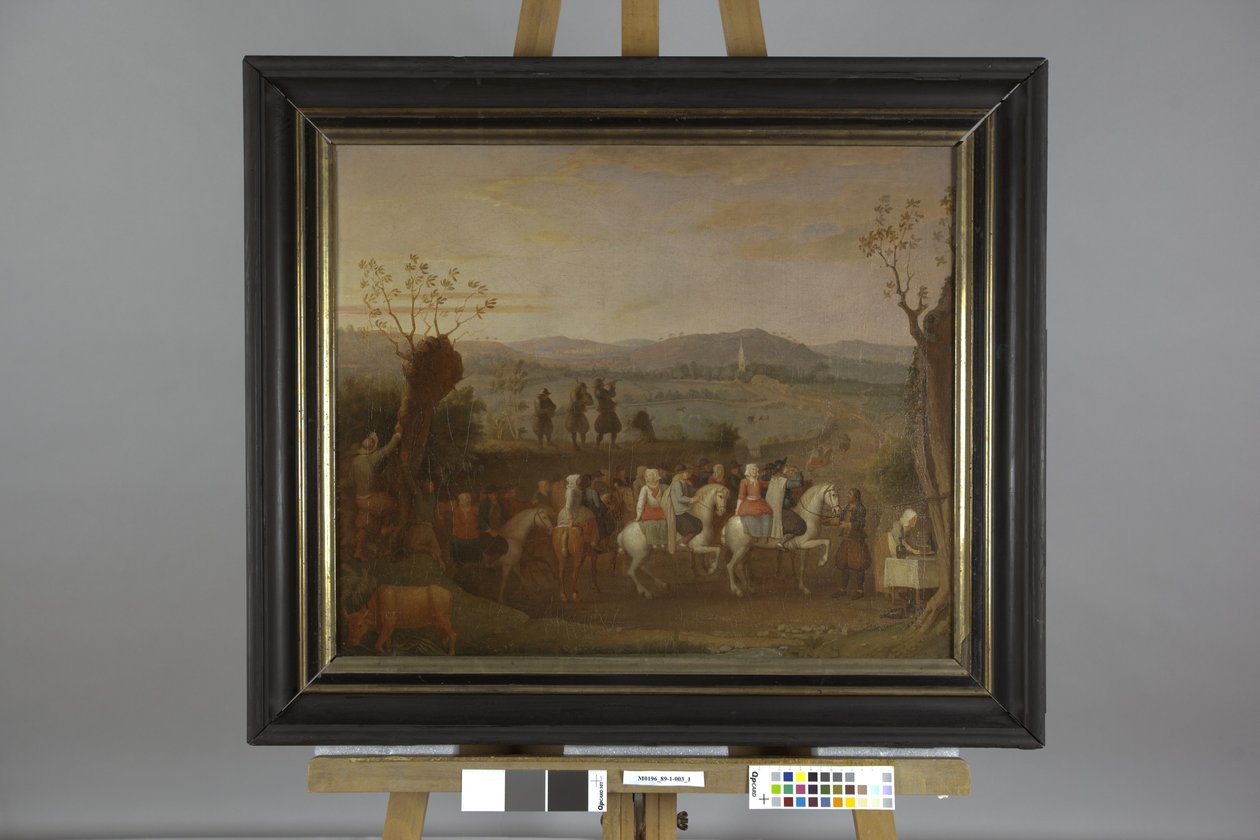 Partenza di una cavalcata di nozze da Olivier Perrin