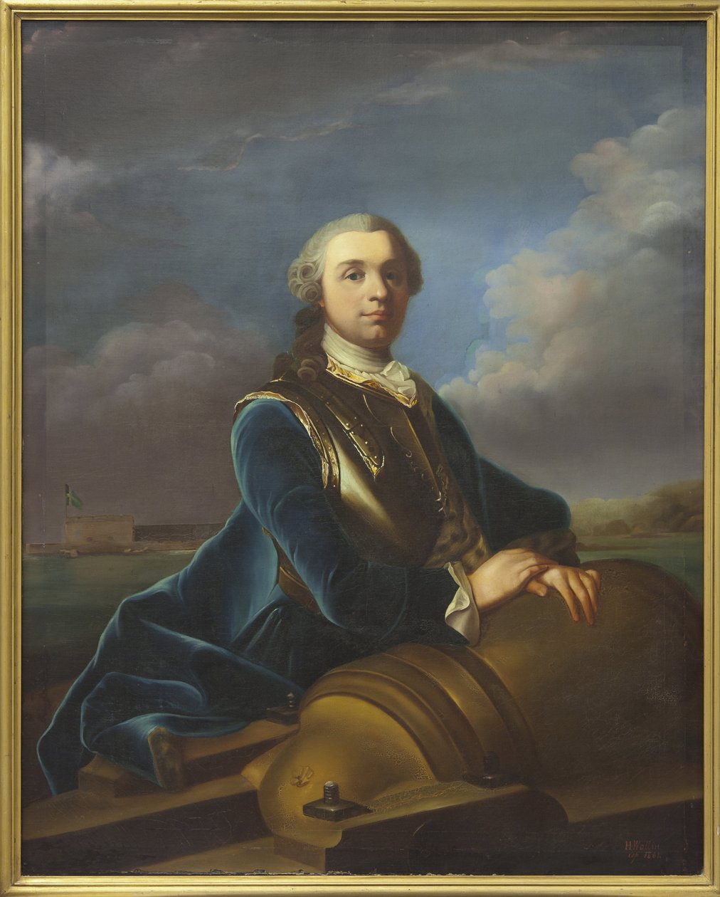 Conte Augustin Ehrensvard, ufficiale e architetto militare svedese da Olof Arenius