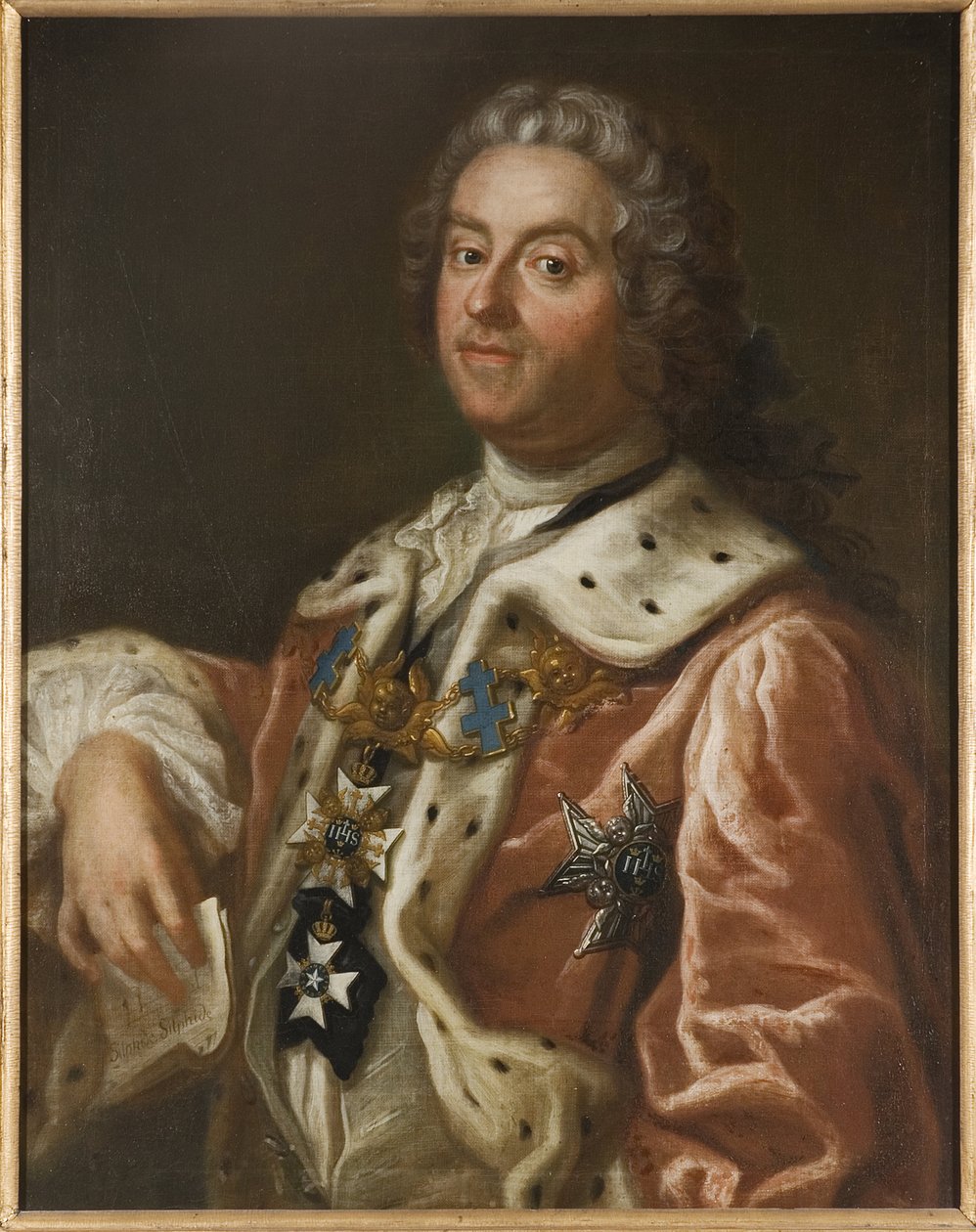Ritratto di Carl Gustaf Tessin da Olof Arenius