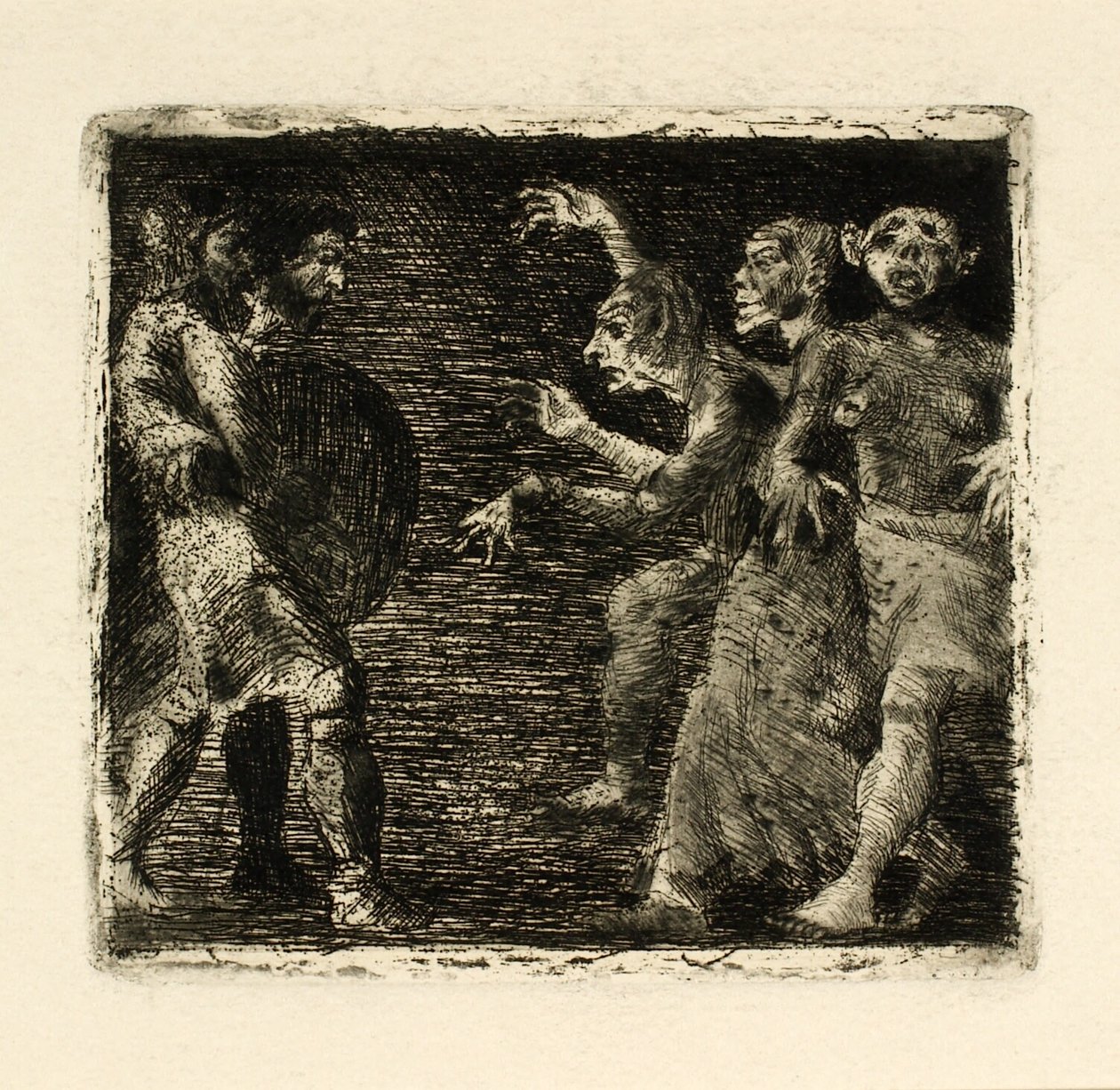 Macbeth e le streghe da Oluf Hartmann