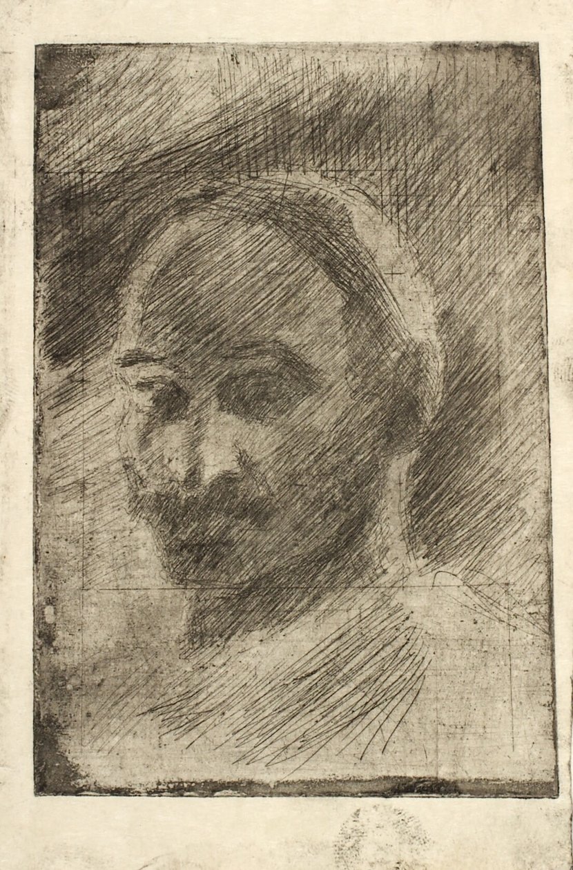 Ritratto del pittore Henrik Schouboe da Oluf Hartmann
