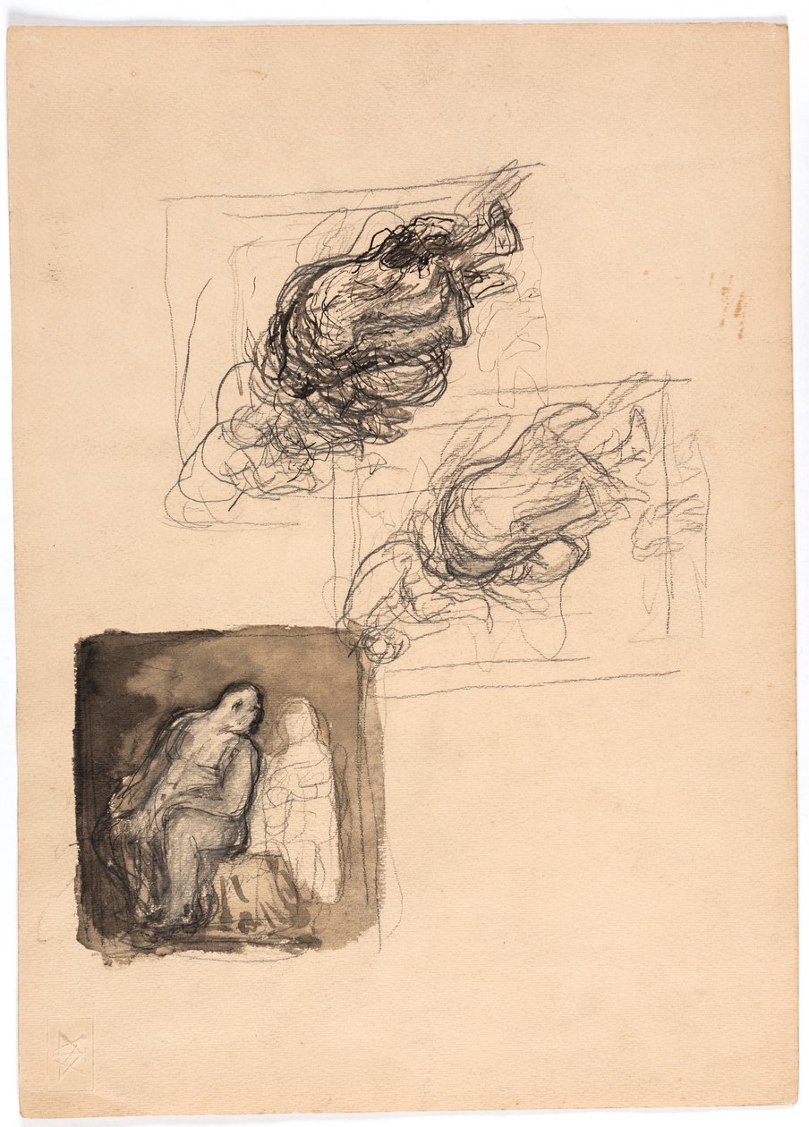 Tre studi di composizione da Oluf Hartmann