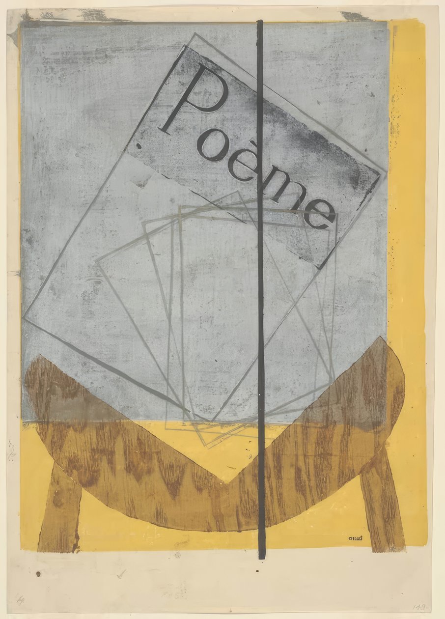 Composizione n. 2: carattere da Onchi Kôshirô