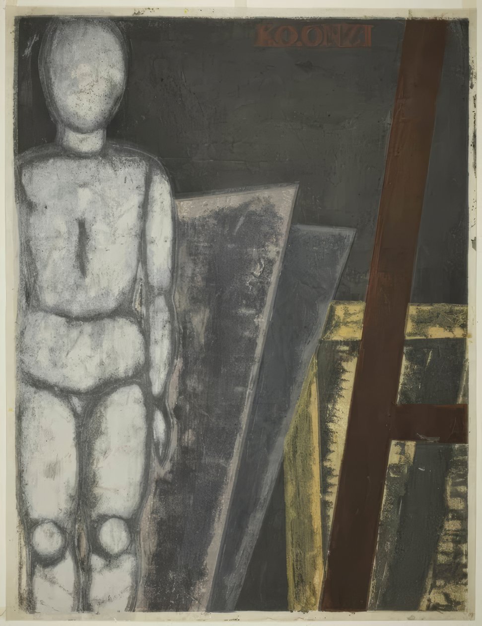 Manichino nello studio da Onchi Kôshirô