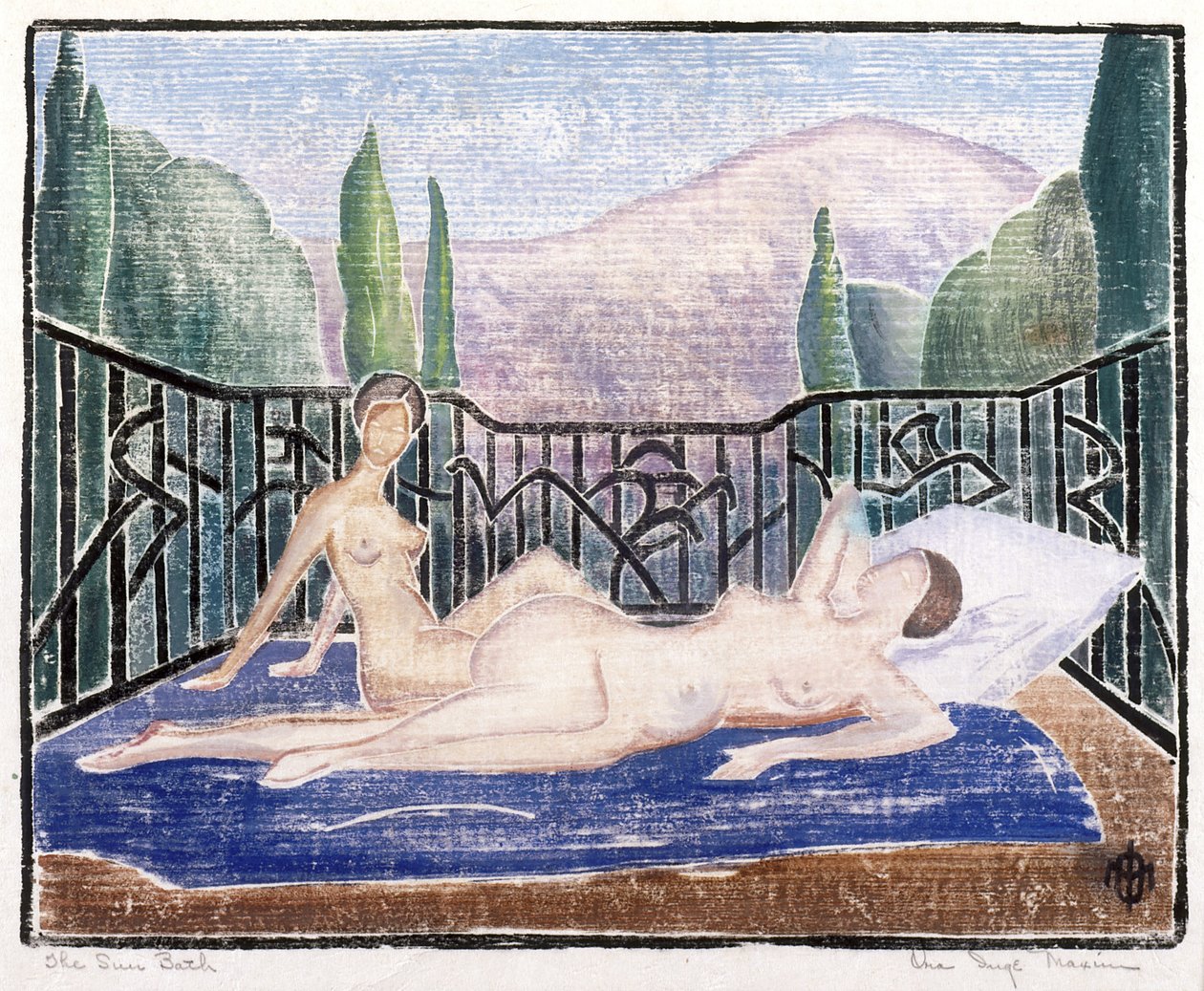 Il bagno di sole da Ora Inge Maxim