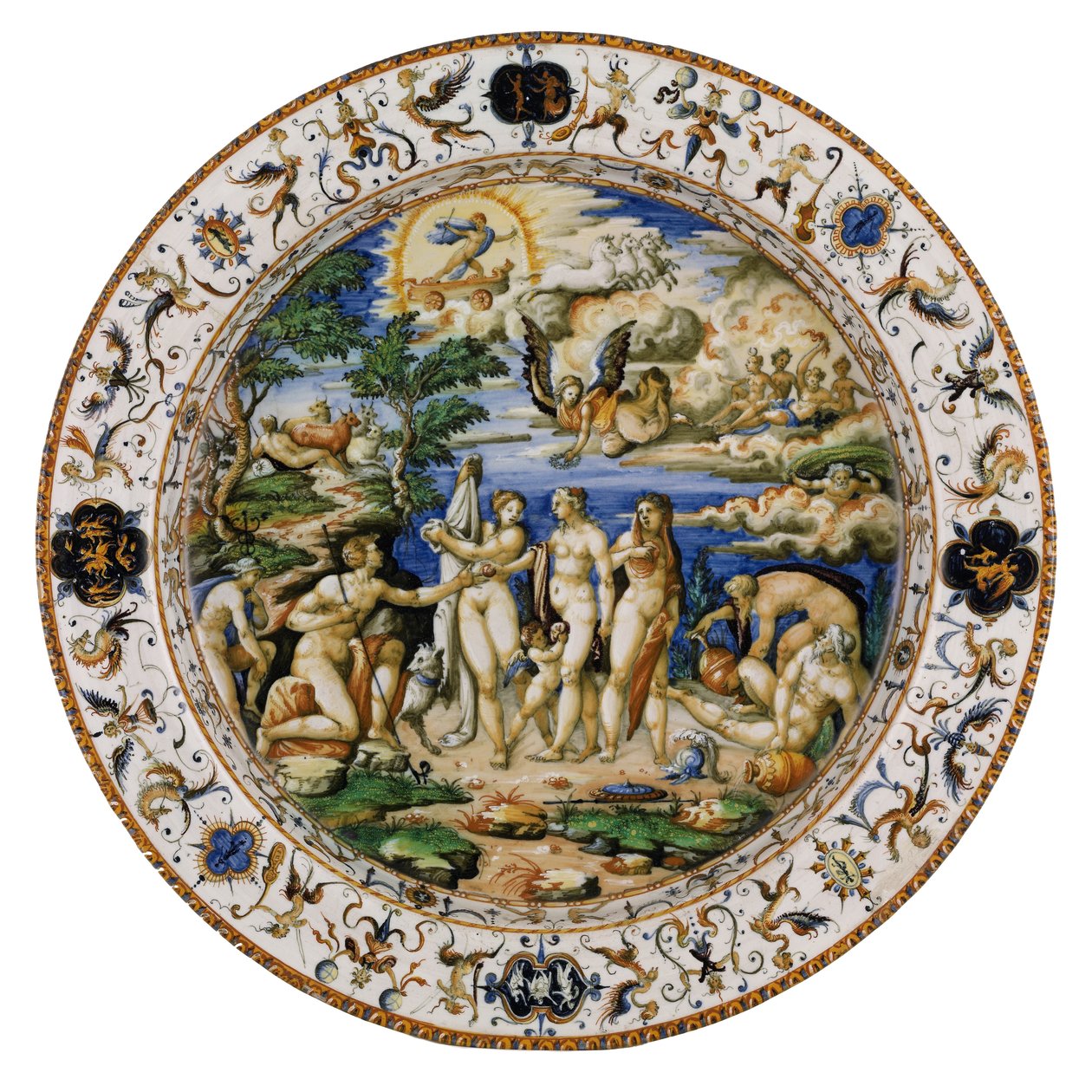 Il giudizio di Paride da Orazio Fontana
