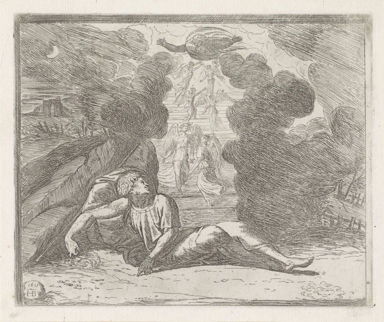 Sogno di Giacobbe da Orazio Borgianni
