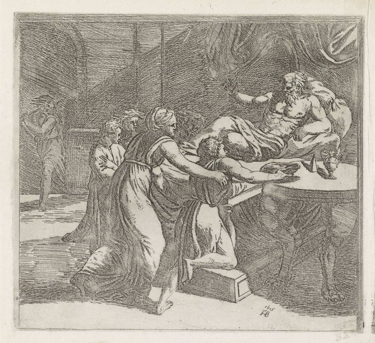 Isacco benedice Giacobbe da Orazio Borgianni