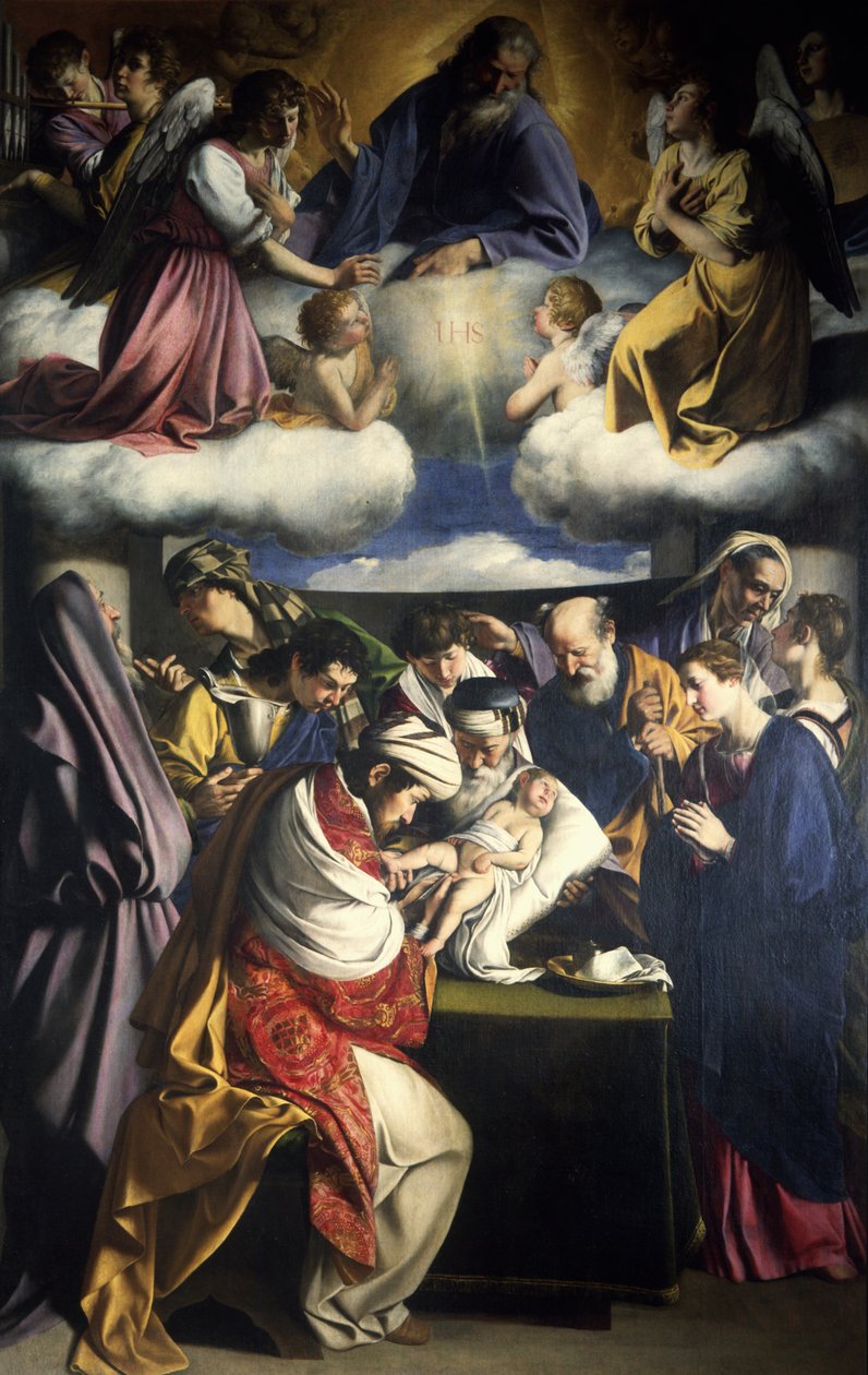 La circoncisione di Cristo, 1607 da Orazio Gentileschi
