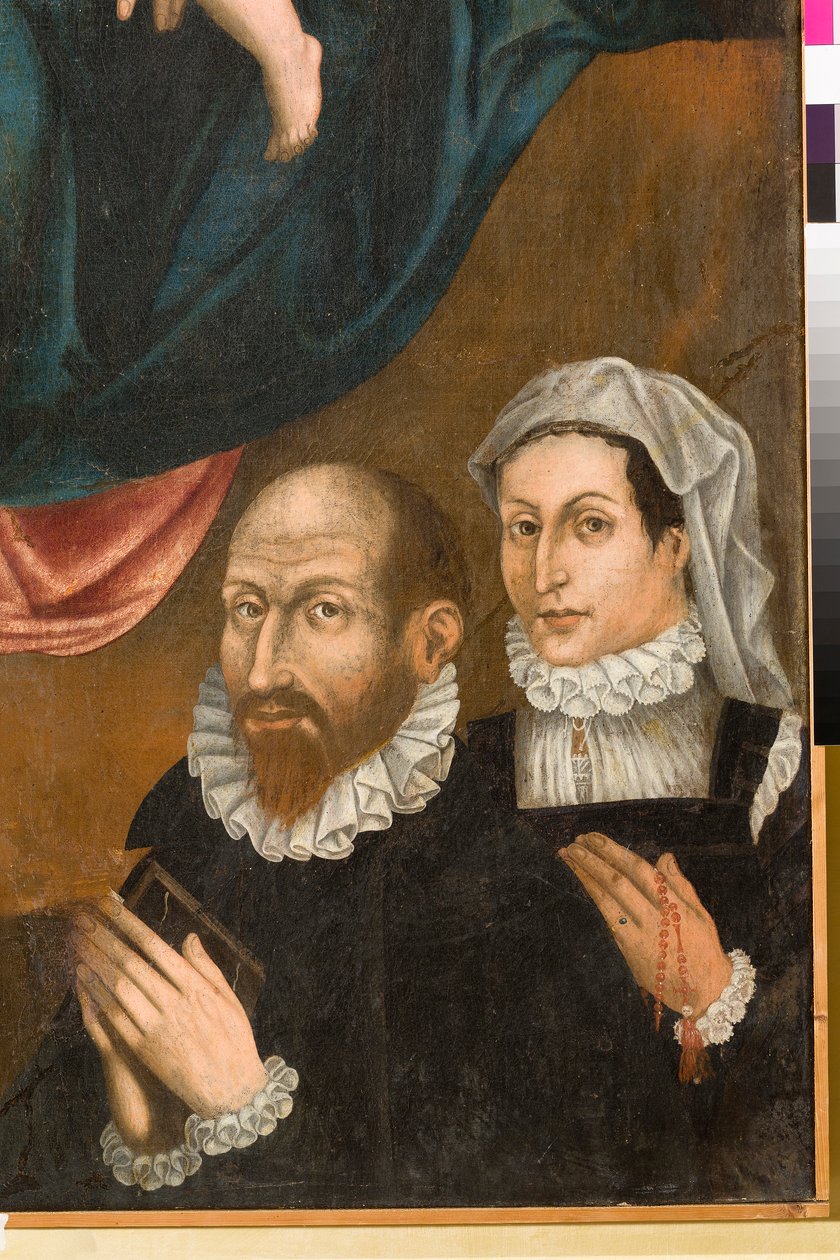 Matrimonio di Santa Caterina, particolare da Orazio da Spinazzola Iacobetta