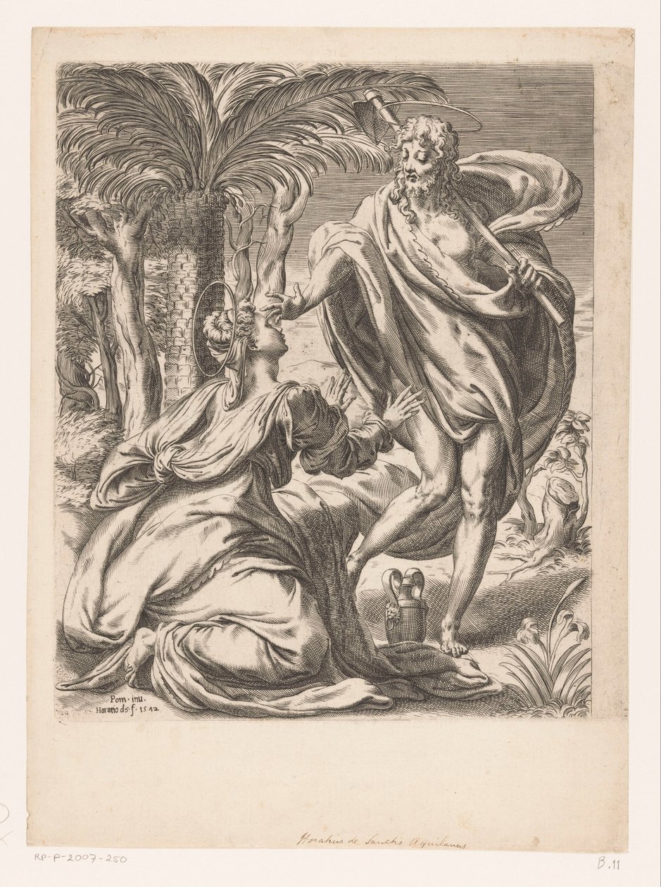 Cristo appare a Maria Maddalena (Noli me tangere) da Orazio de Santis