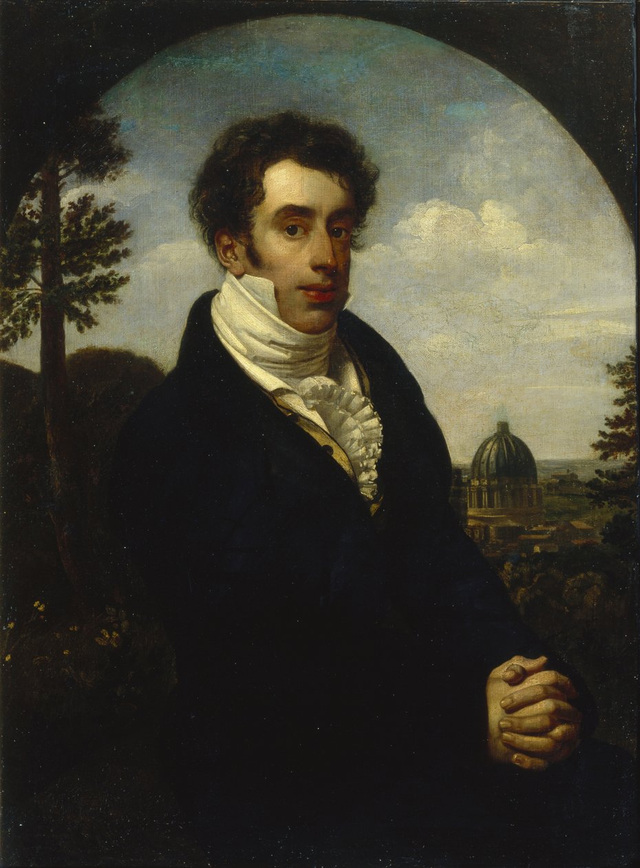 Ritratto del principe Alexander Mikhailovich Golitsyn 1798-1858, 1819 da Orest Adamovich Kiprensky