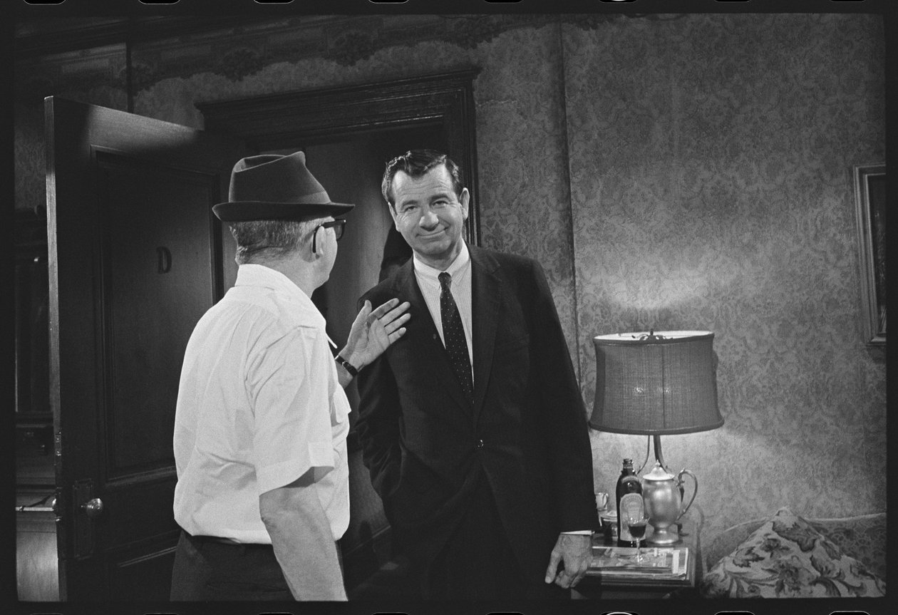Billy Wilder e Walter Matthau sul set di 