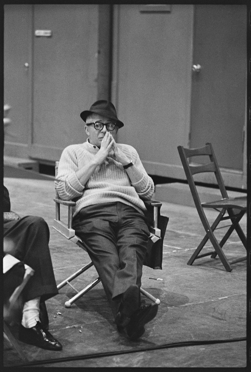 Billy Wilder sul set di 