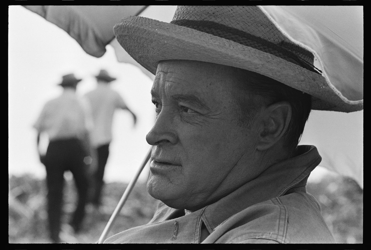 Bob Hope sul set di 