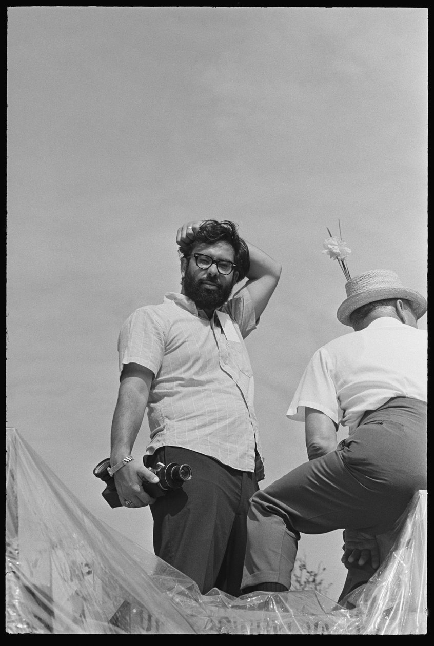 Francis Ford Coppola sul set di 