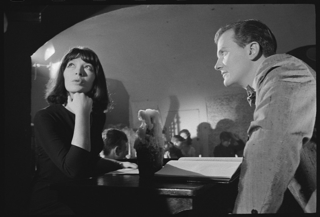 Juliette Greco con Pat Boone da Orlando Suero