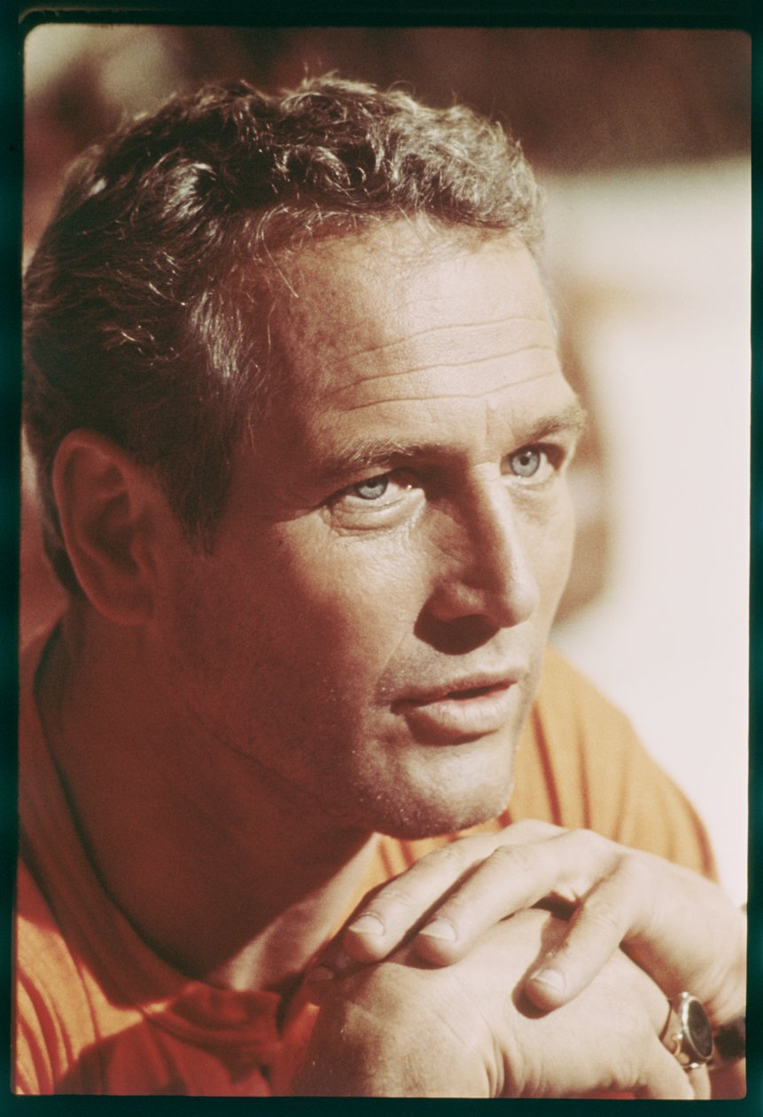 Paul Newman sul set di 