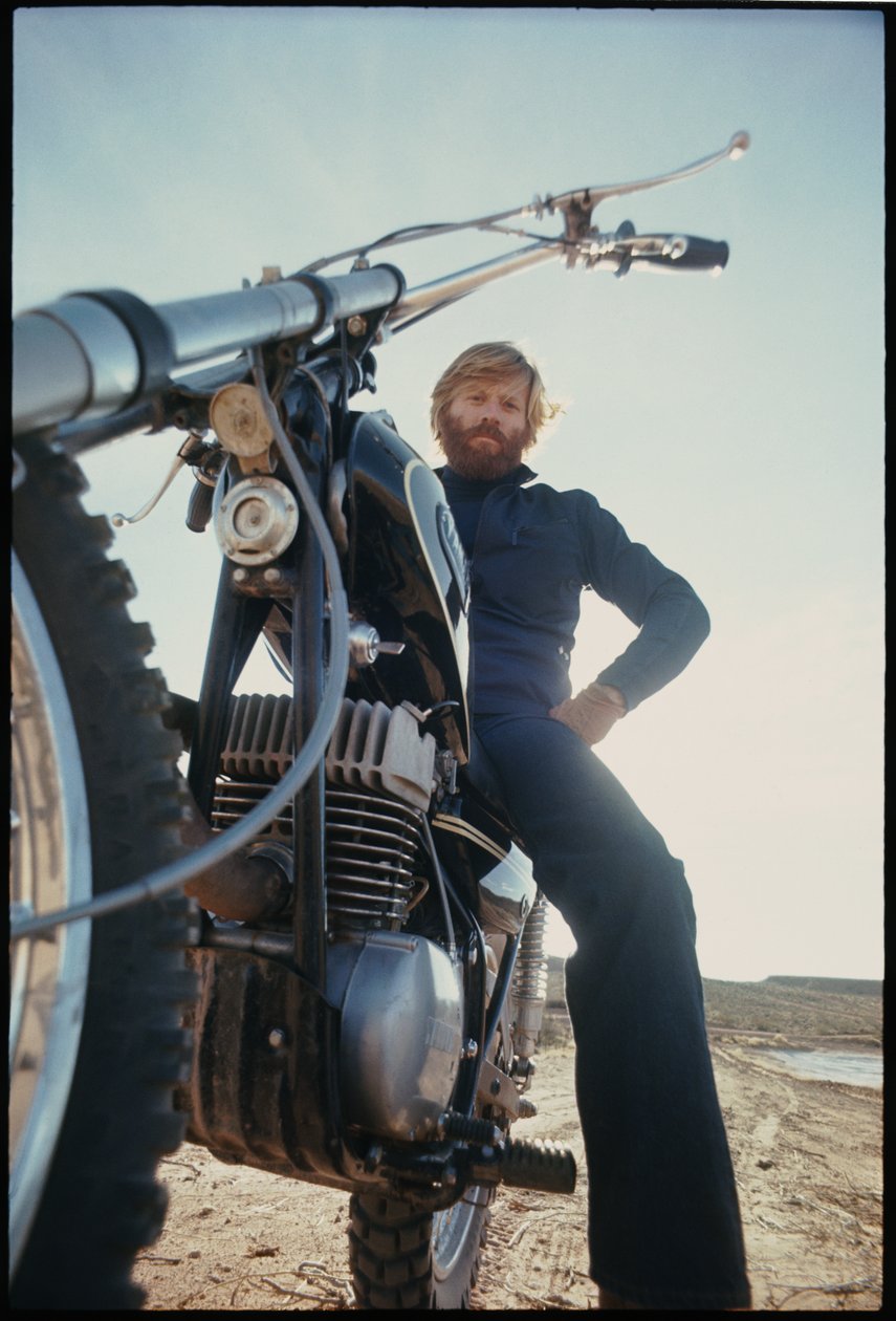 Robert Redford sul set di 