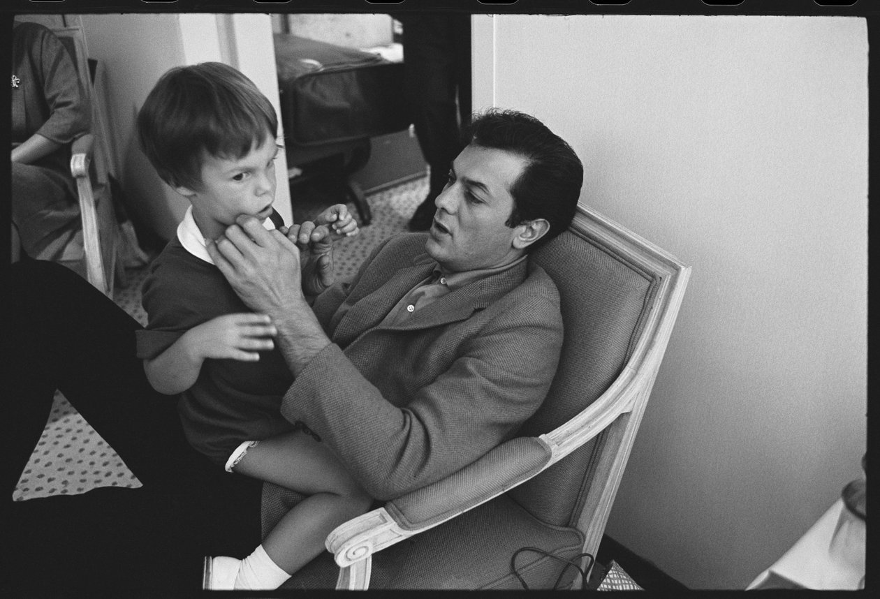 Tony Curtis con la figlia Jamie Lee Curtis da Orlando Suero